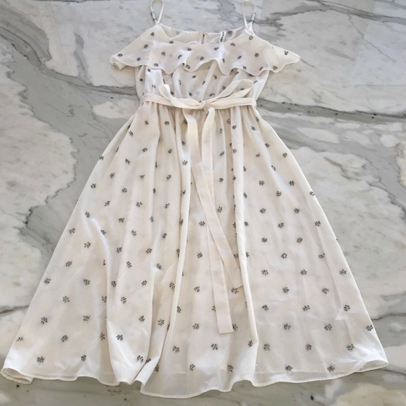 ROBBI & NIKKI IVORY EMBELLISHED DRESS SIZE SMALL NWOTS! - Picture 11 of 14